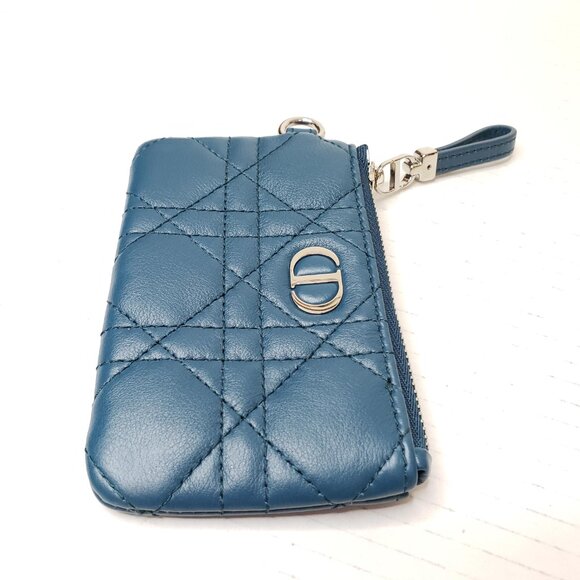Christian Dior Lambskin Pouch, Coin Purse, Card Mini Wallet lux-227-091725 - Picture 5 of 10